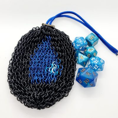 Large Water Droplet Dice Bag