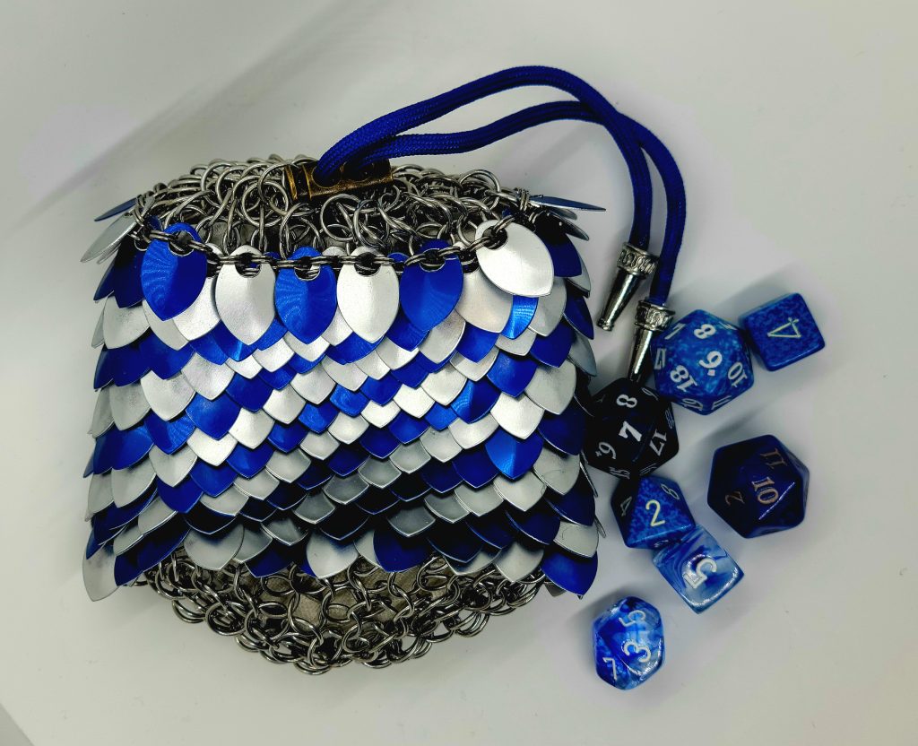 Scale Maille Dice Bags