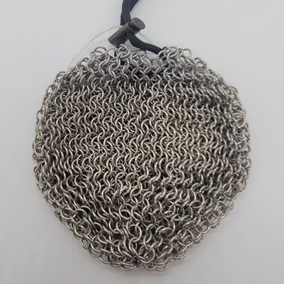 Stainless Steel Chainmaille Dice bag done with the OOPS pattern for sidewall